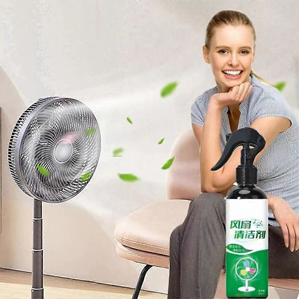 1-3st Effektiv Multifunktionell Fläktrengöringsspray Luftkonditionering Skärmrengöringsmedel Ingen Demontering Vattentvätt Askrengöring Fläktrengöring 2 pcs