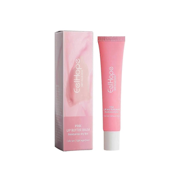 Läppbalsam Läppmask och Läppbalsam för omedelbar återfuktning och näring, lugnande läppvård pink