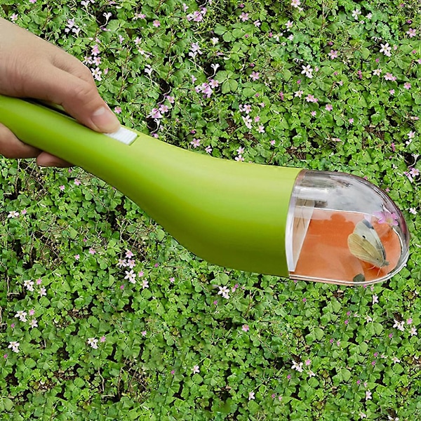 Snabbkopplingsverktyg för insektsfångst för observation Bärbar Lättvikts Insektsfälla för Hem Pojke Flicka GS Green