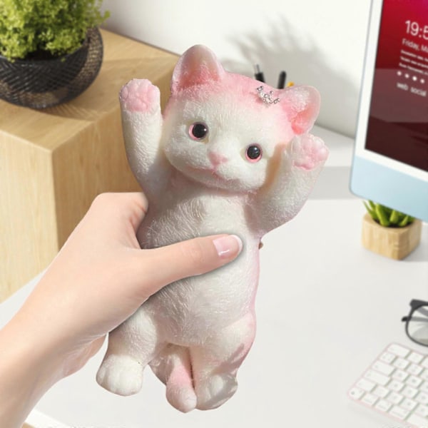 Catss Hands Up Catss Vaivaava Stressiä Lievittävä Lelu Tyttö Pehmolelu Simulaatio Catss Vaivaava GAO251267 GS