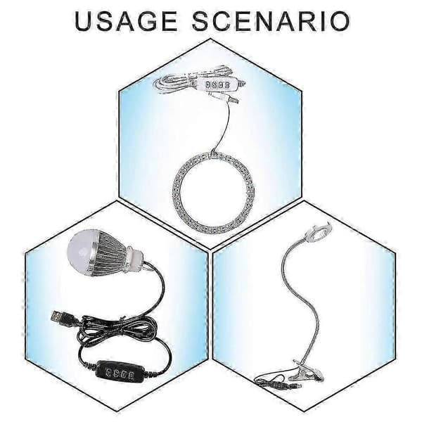 DC 5V LED-dimmer, USB-port strömförsörjning