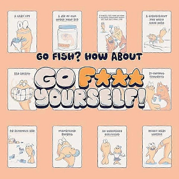 Go F**k Yourself - Go Fish-spelet om livets små förödmjukelser
