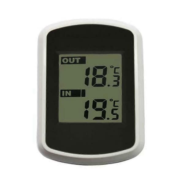 Digital väderstation inomhus utomhustermometer trådlös med utomhussensor DE Yo
