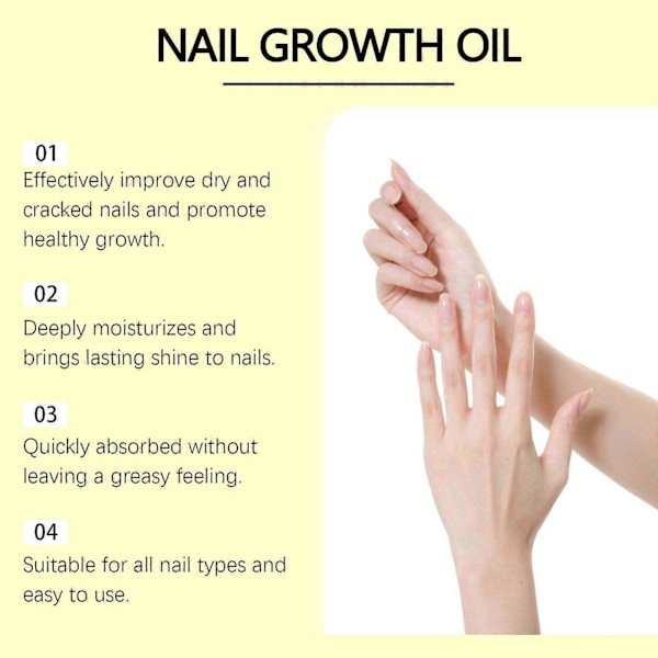 Ouhoe Reparerande Nagelvårdslösning Närande Nagelreparation Nagelmask Glansig Nagelhalsband Daglig Vårdlösning 2Ml * Nail File