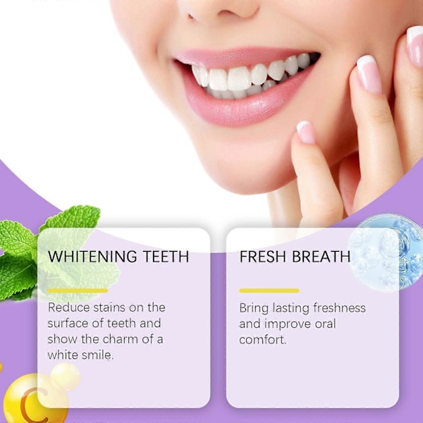 Mineralpulver för tandrestaurering, Mineraltandpulver, Mineralpulver för dentalrestaurering, Effektivt för att stärka tänder och tandkött, Protec GS 3pcs