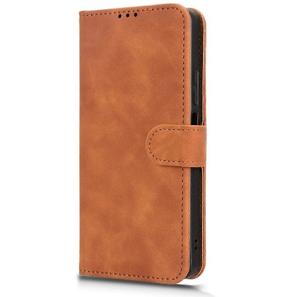 Oppo A5 Pro 5G Nahkakotelo Nahkatuntuma Anti-Fall Lompakkokotelo [D] Monivärinen Multicolor Brown