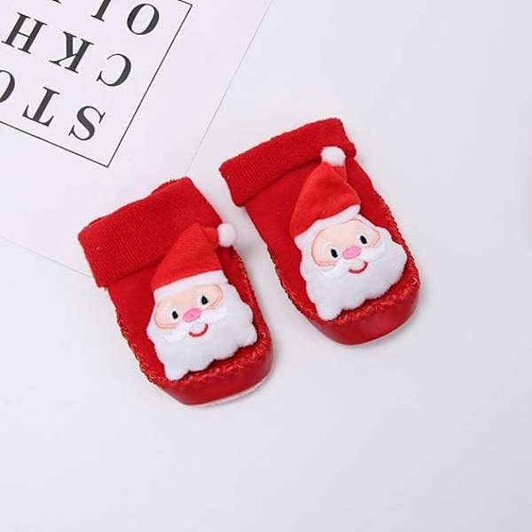 Julklapp Babystrumpor med Halkskydd
