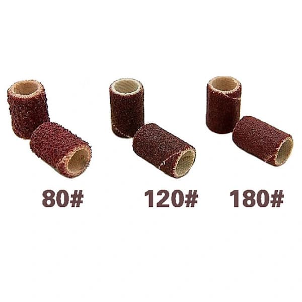 Slipband, sandpapper för elektrisk fil 80 grit