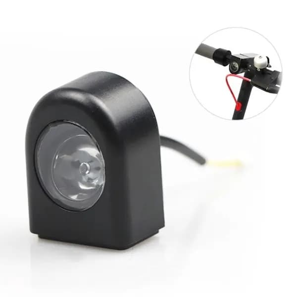 Til Xiaomi M365 / Pro Forlygte Lampe LED - Lys Forlygte Lampe Sort