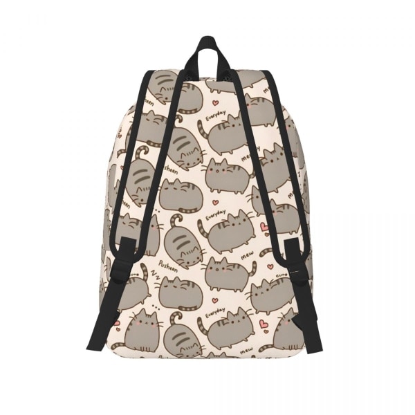 Kawaii Pusheen Rygsække til Piger Søde Katte Skoletaske Mellemskole Gymnasium Universitet Studerende Bogtaske Teenagere Dagsrygsæk Gave style 1 45x3...
