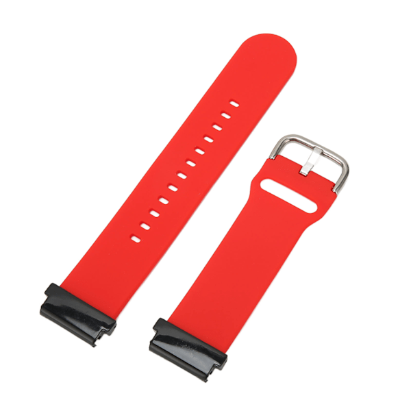 Ersättningsarmband 20mm Vattentätt Mjukt Snabbfäste Silikonarmband för Garmin Fenix 7S Röd[C] GS