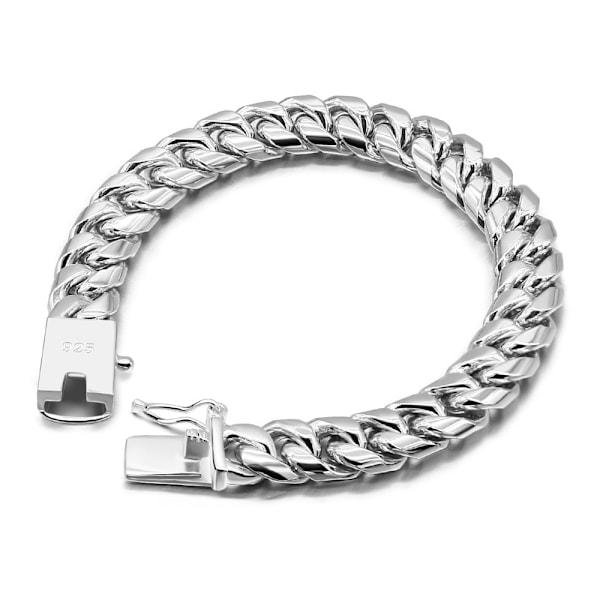 Miesten muoti rannekoru 925 sterlinghopeaa - Original Silver Classi