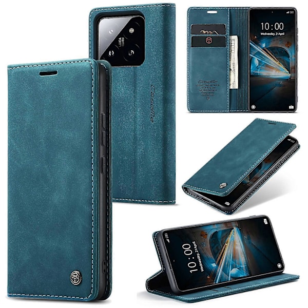 CASEME 013-serien för Xiaomi 14 Skal Automatiskt Stängande Stativ Stöttåligt Telefonfodral Multicolor GS Multicolor Style C