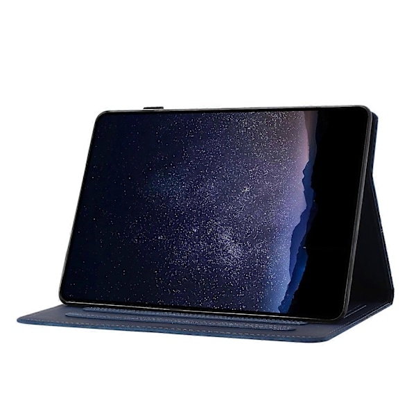 Läderfodral för iPad Mini/ Mini 2/ Mini 3/ Mini 4/ Mini (2019) 7,9 tum Byggklossar Präglat Tablet Skydd GS Blue