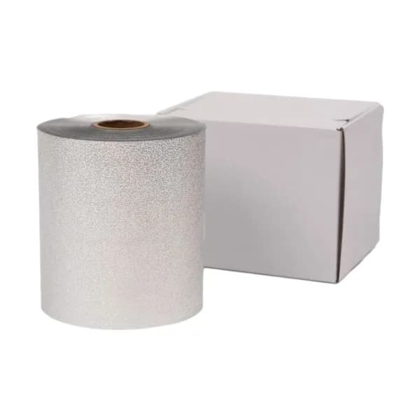 Hårfolie 100m - Prägling / Präglad silver Silver