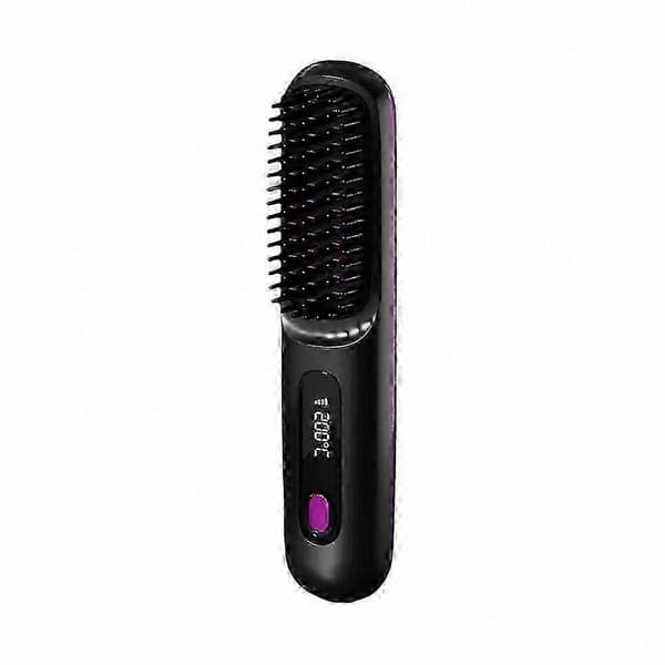 Numoya Brush Pro Oppladbar Trådløs Hårrettetang black