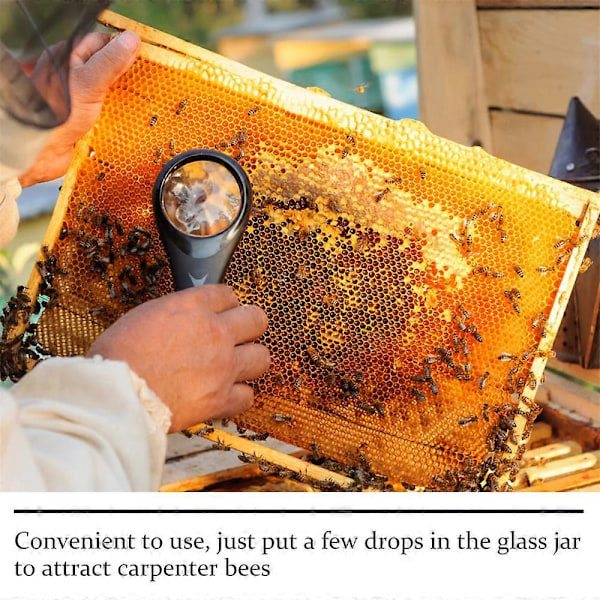 Bee Bait Bee Swarm Commander Lockbete Bisvärm Fångare Lockbete Bikupa Fälla Kit Biodlare Verktyg Biodling Bisvärm Lockbete Bi-attraherande Bete GS