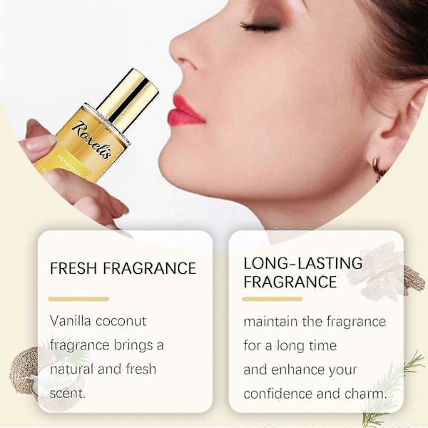 Vanilla Coconut Doftspray Fräsch Kroppsspray Blomdoft Fruktdoft Uppfriskande Kroppsdoft