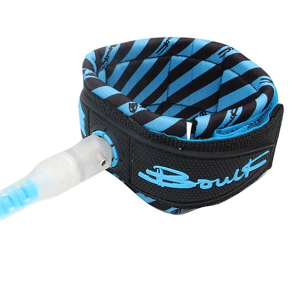 Surfkoppel 10ft TPU Elastiskt för SUP Surfbräda Alla Vattensporter Röd[D] Blue