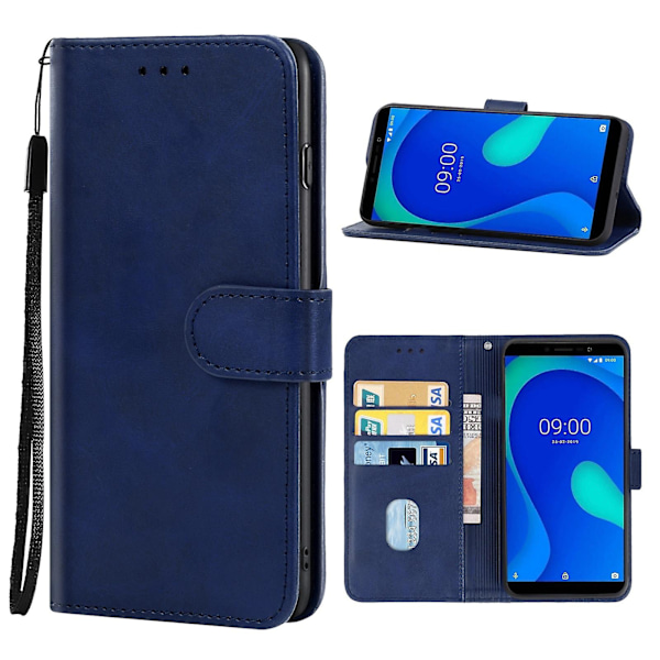 Läderfodral för Wiko Y80