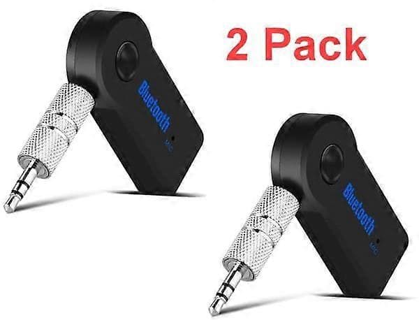 Pakke Bluetooth-sender / musikk-mottaker med Aux for bil, svart