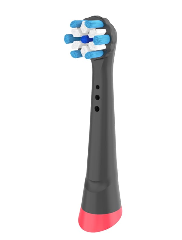 4-pak Oral-B iO-kompatible tandbørstehoveder Blød Sort YE-i1