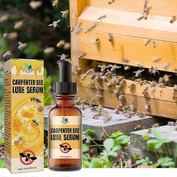 Bee Bait Bee Swarm Commander Lockbete Bisvärm Fångare Lockbete Bikupa Fälla Kit Biodlare Verktyg Biodling Bisvärm Lockbete Bi-attraherande Bete GS