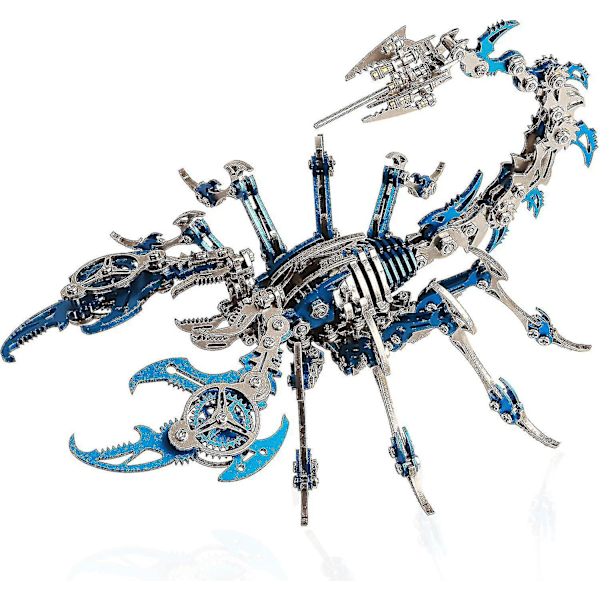 454 delar Scorpion 3D metallmodellkit