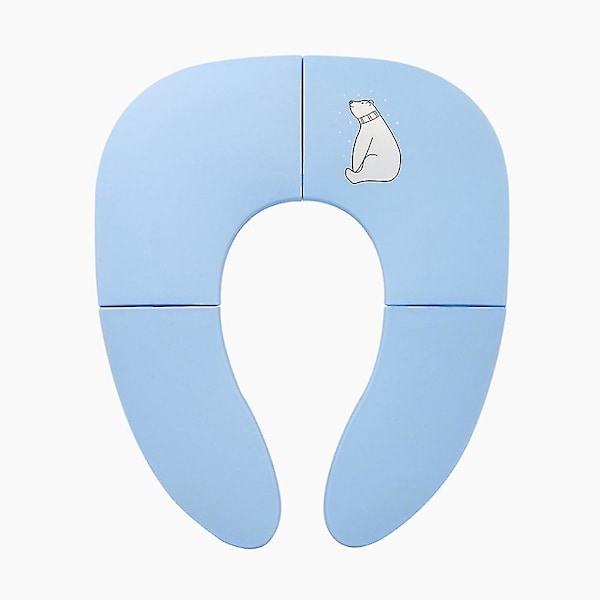 Foldbar Pottesæde til Børn, Drenge Toilet Ring Siddepude