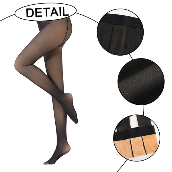 Termisk leggings dame, vintertights for 75~100kg