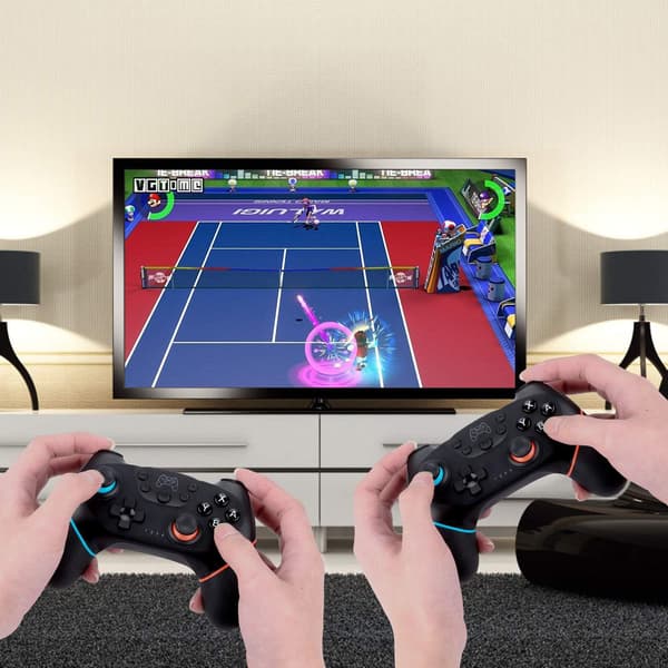 Switch Trådløs Bluetooth Controller PRO med Vibration 6-akset Somatosensorisk Switch Trådløs Controller Gummibelagt Privat Model