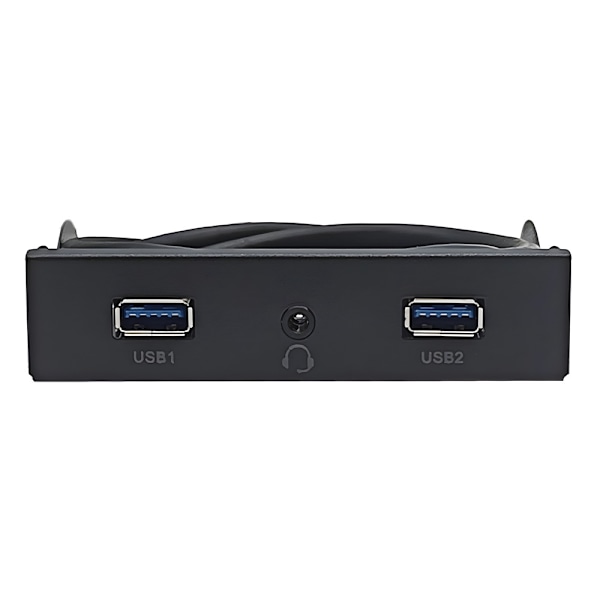USB3.2 GEN1 diskettedrev HD-AUDIO lyd 3,5-tommer panel 19PIN til A-port 4-sektions hovedtelefonstik