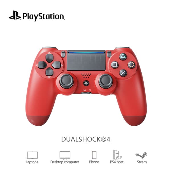 2-pak PS4-håndkontroller DoubleShock kablet til Play-station 4 Sort