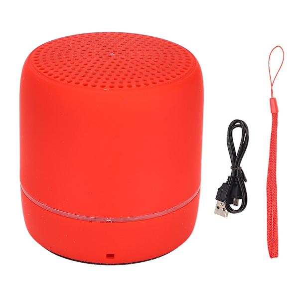 Portable Bluetooth5.0 Speaker Bass Stereo 280Hz16KHz Mini Travel Speaker compatible with OutdoorRed-YM