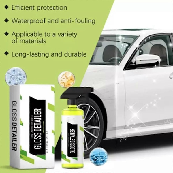 Auton sisätilojen lasinpuhdistusaine 100ml