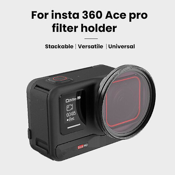 Suodattimen pidike suojakehys metalli insta360 Ace Pro/ACE - MXBC