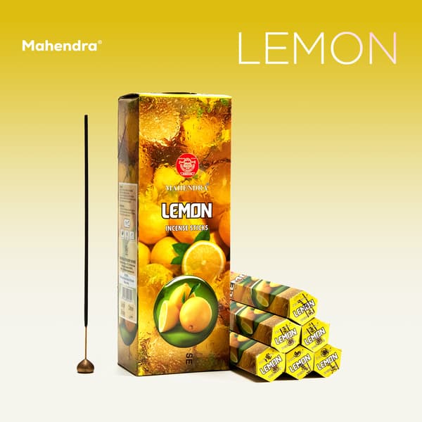 Lemon Box Hushålls Importerade Rökelsepinnar Inomhusdoft