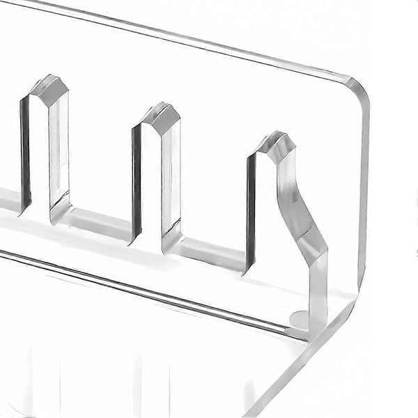 Velegnet til / Spil Disk Opbevaringsstativ Display Akryl Spil Disk Holder Sort