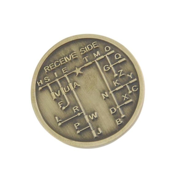 Cw morsekode erindringsmønter Cw træningsmønt Morsekode træningsmønter for begyndere radioentusiastiske