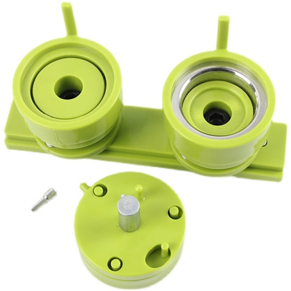 32MM KNAPPMAKAR Utan Stiftmontering KiQa Märkesstansmaskin (Endast Matriser)