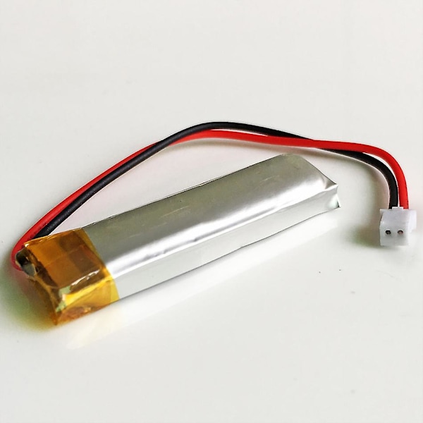 3,7v 220mah Lithium Polymer Lipo Genopladeligt Batteri 501240 Med Jst Zh 1,5mm 2pin Stik Kompatibel Mp3 Gps Ps