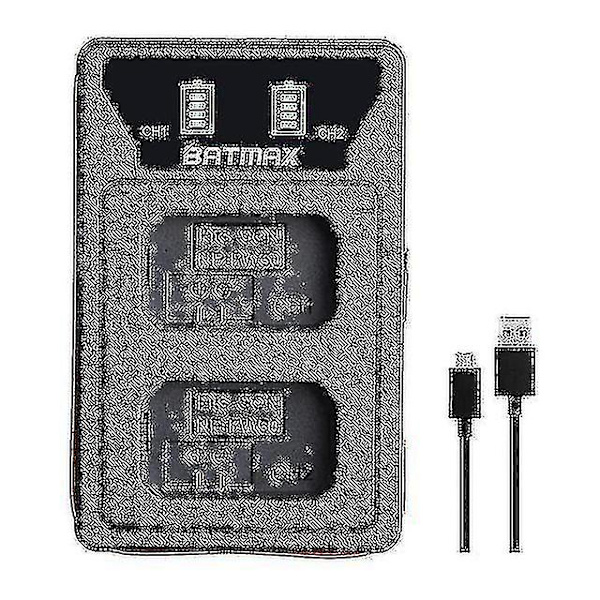 Laddare 4X 2000Mah Np-Fw50 Np Fw50 Batteri + Led Usb Dubbel Laddare För Sony A6000 A6400 A6300 A6500 A-YuJia