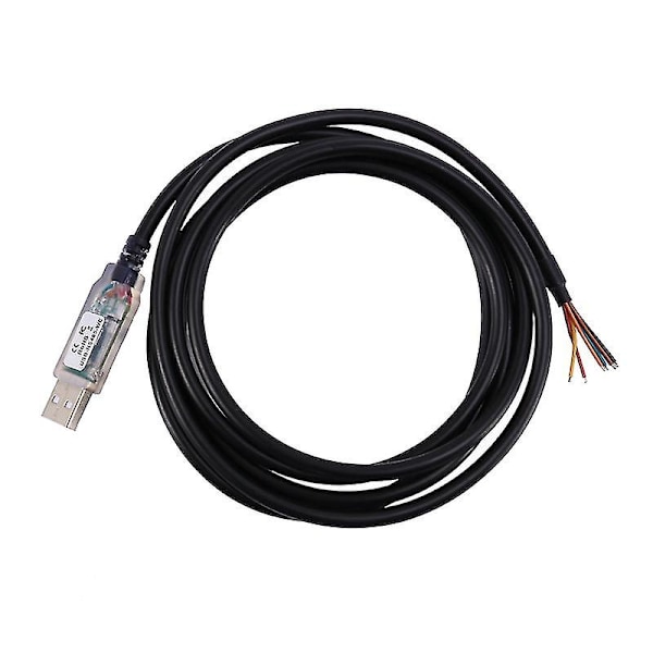 1,8 m lang ledningsslutt, usb-rs485-we-1800-bt-kabel, usb til rs485-serie