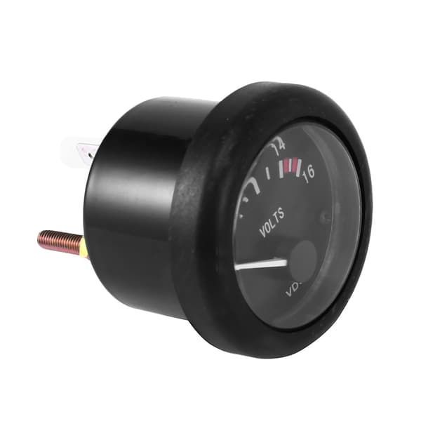 VDO Spændingsmåler 12V VDO Batteri Voltmeter Enhed Voltmeter Instrument Tilbehør