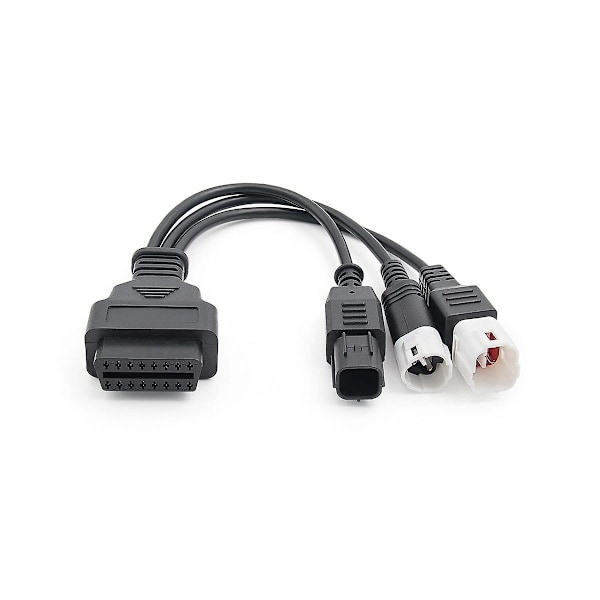 3Pin/4Pin 6Pin Moottoripyörän OBD Diagnostiikka Canbus Liitin Kaapeli OBD2 3 In1 Pistoke Kaapelisovitin