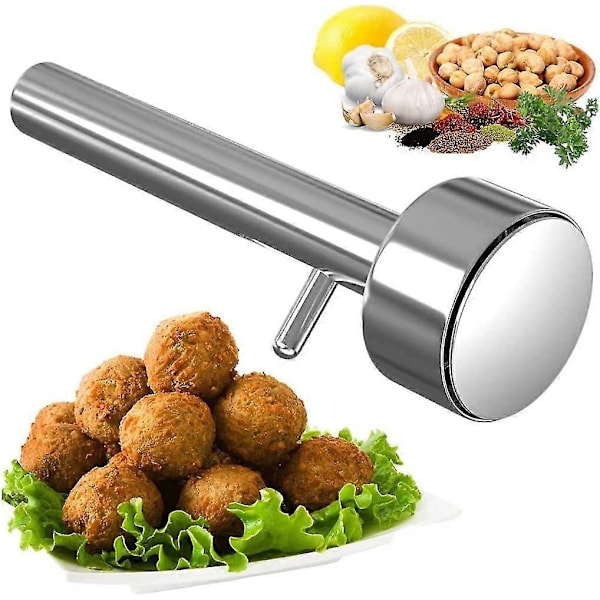Falafel-skje, Falafel-maker i rustfritt stål, Profesjonell ikke-klebende Falafel-baller-verktøy