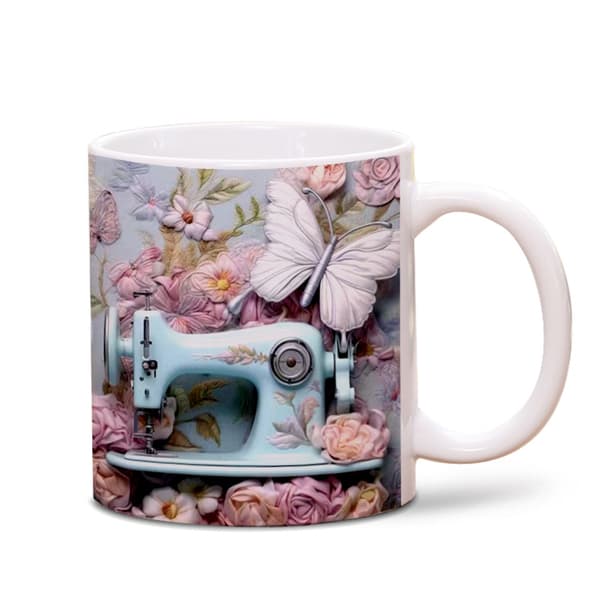Mugg 3D Design Bokhylla Mugg Ornament Design