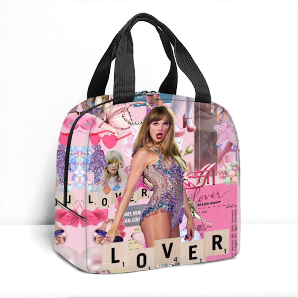 Taylor Swift Handväska för lunch, stor kapacitet, isolering, Taylor Swift isoleringsväska, lunchlåda
