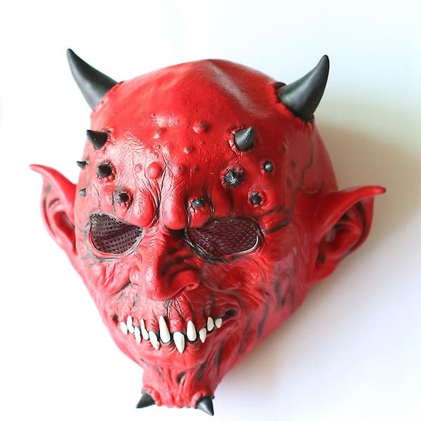 Halloween-skrekk hodeplaggmaske