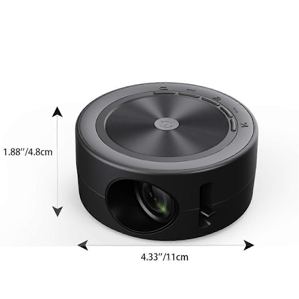G320 LED Mini Projektori Videoprojektori Tukee 1080P USB Synkronointinäyttöä Älypuhelin Lasten Projektori Koti Th